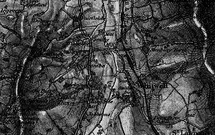 Old map of Southford in 1895