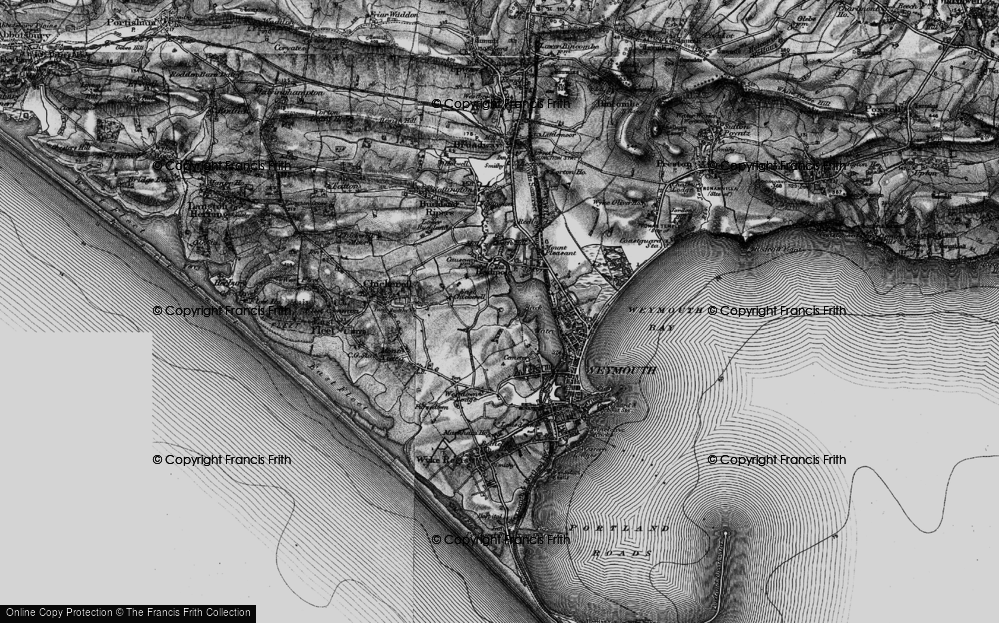 Old Map of Southill, 1897 in 1897