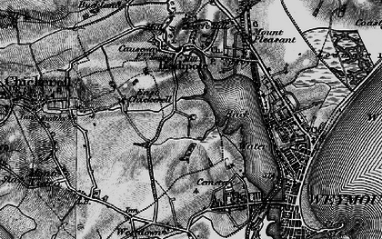 Old map of Southill in 1897
