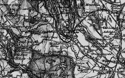 Old map of Barn Hill in 1897