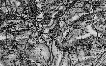 Old map of Southville in 1897
