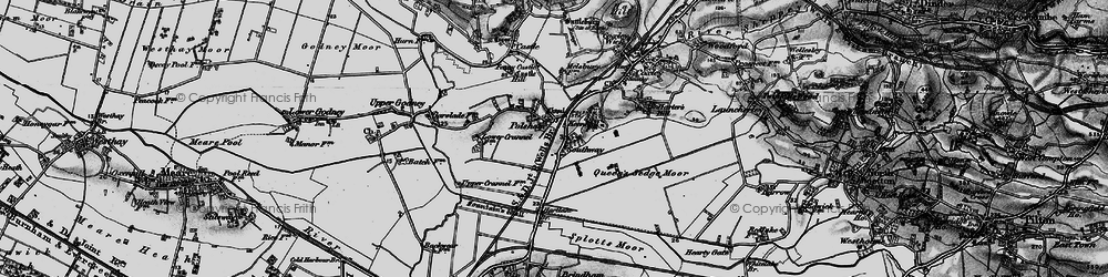 Old map of Southway in 1898