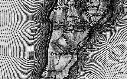Old map of Southwell in 1897