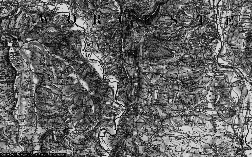 Old Map of Southwood, 1898 in 1898