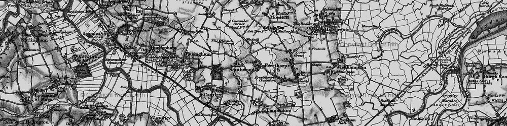 Old map of Southwood in 1898