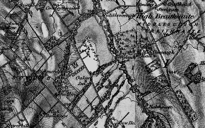 Old map of Sowerby Row in 1897