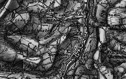 Old map of Soyland Town in 1896