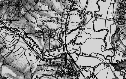 Old map of Spath in 1897