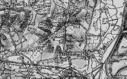 Old map of Spearywell in 1895
