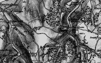 Old map of Speed Gate in 1895