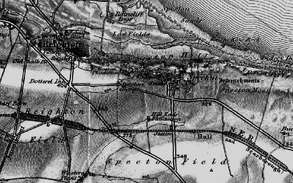 Old map of Speeton in 1897