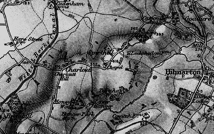 Old map of Spirthill in 1898