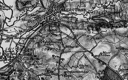 Old map of Spitalhill in 1897