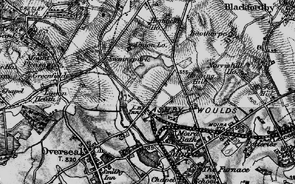 Old map of Spring Cottage in 1895
