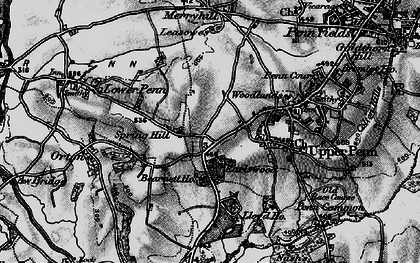 Old map of Spring Hill in 1899
