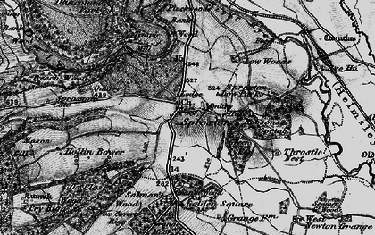Old map of Beech Wood in 1898