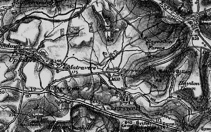 Old map of Spyway in 1897