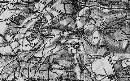 Old map of St Andrew's Wood in 1898