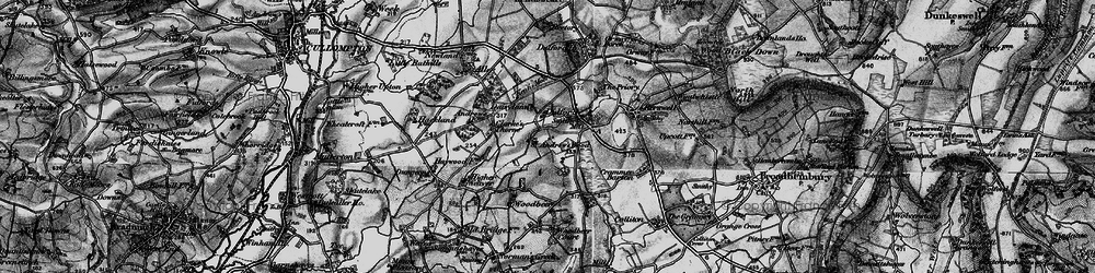 Old map of St Andrew's Wood in 1898