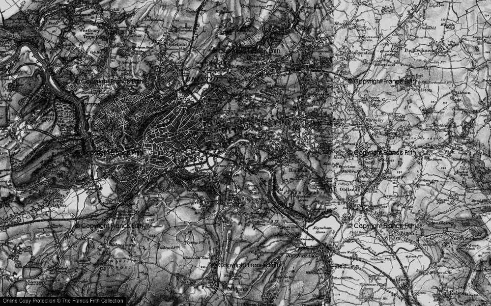 Old Map of St Anne's Park, 1898 in 1898