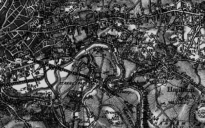 Old map of St Anne's Park in 1898