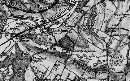 Old map of St Augustine's in 1895