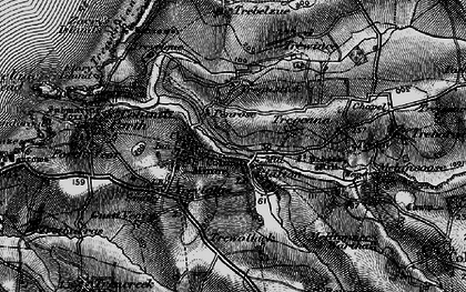 Old map of Tregenna in 1895