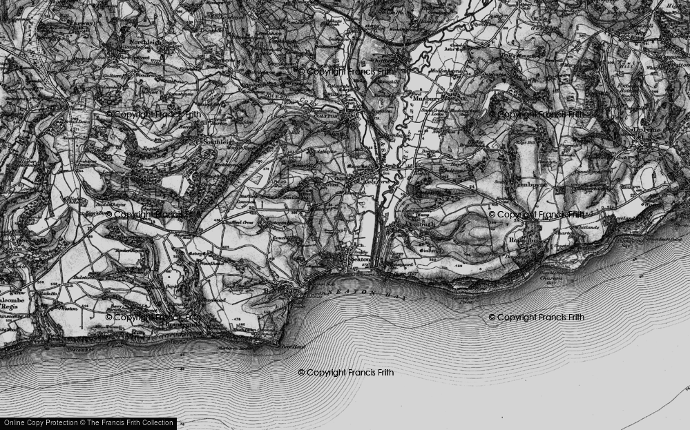 Old Map of St Dympna's, 1897 in 1897