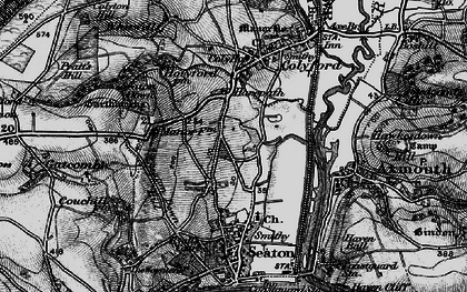 Old map of St Dympna's in 1897