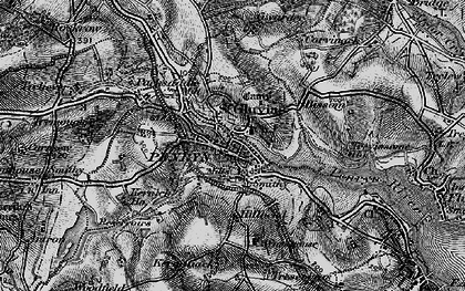 Old map of St Gluvias in 1895