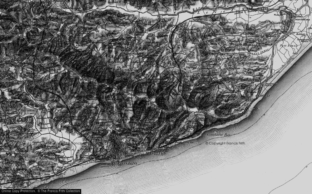 Old Map of St Helen's, 1895 in 1895