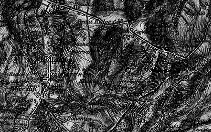 Old map of St Helen's Wood in 1895