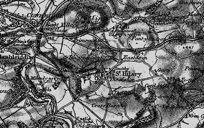 Old map of St Hilary in 1897