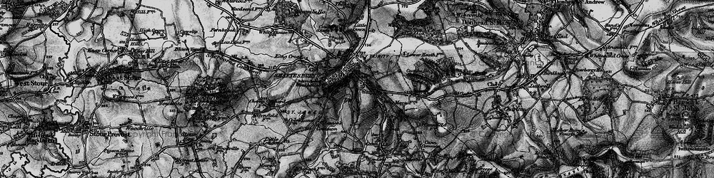 Old map of St James in 1898