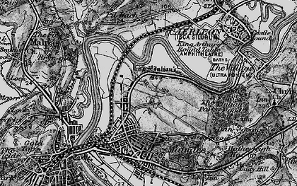 Old map of St Julians in 1897