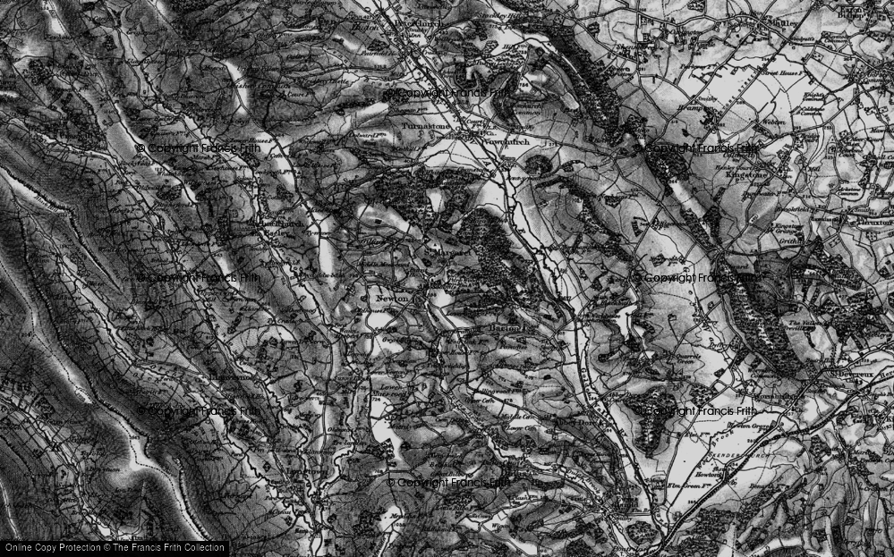 Old Map of St Margarets, 1896 in 1896