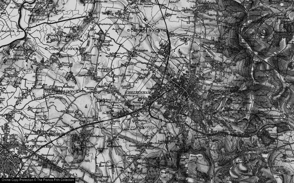 Old Map of St Mark's, 1896 in 1896