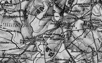 Old map of St Owen's Cross in 1896