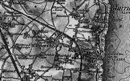 Old map of St Peters in 1895