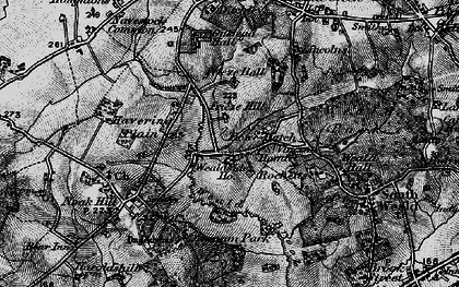 Old map of St Vincent's Hamlet in 1896
