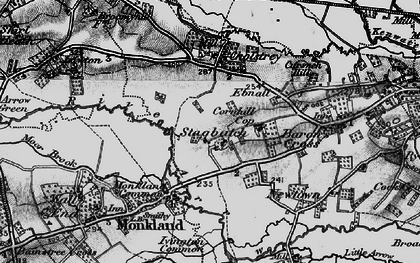 Old map of Stagbatch in 1899