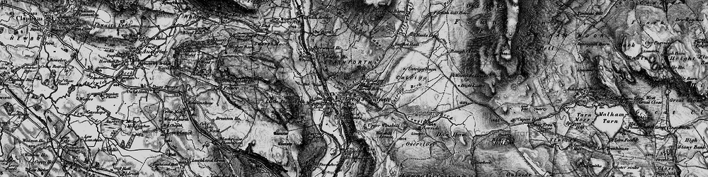 Old map of Billinger Barns in 1898