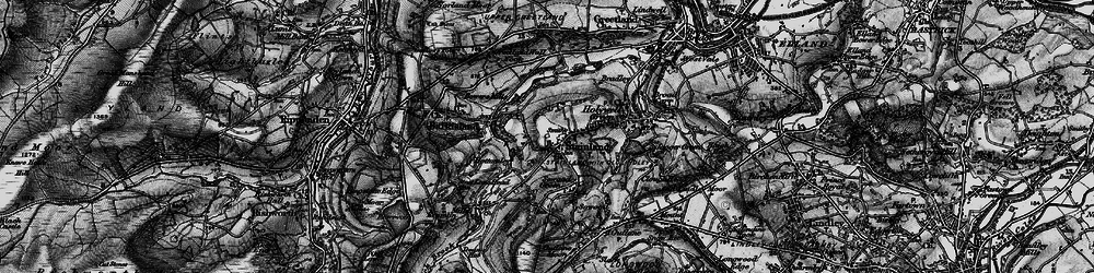 Old map of Stainland in 1896