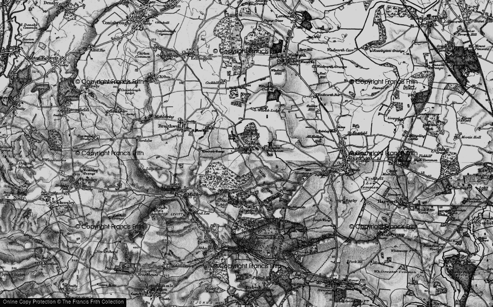 Old Map of Stainton, 1895 in 1895