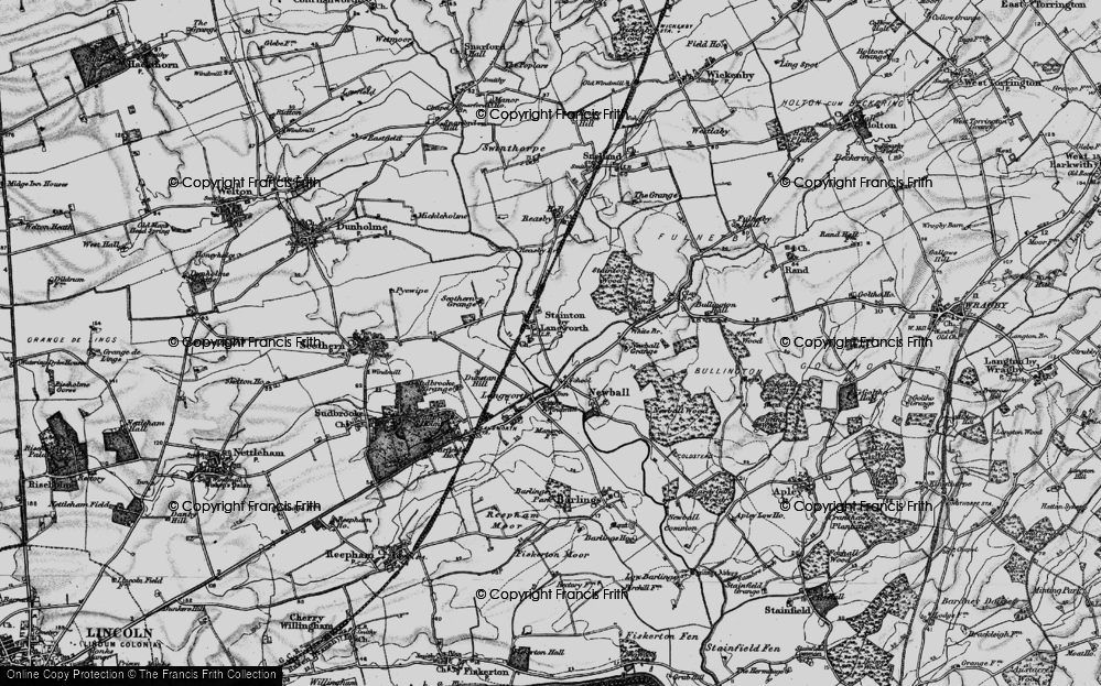 Old Maps of Stainton by Langworth, Lincolnshire