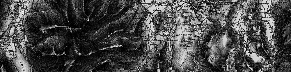 Old map of Stair in 1897