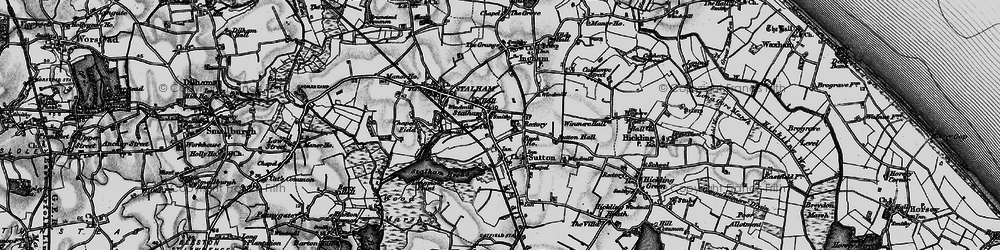 Old map of Stalham Green in 1898