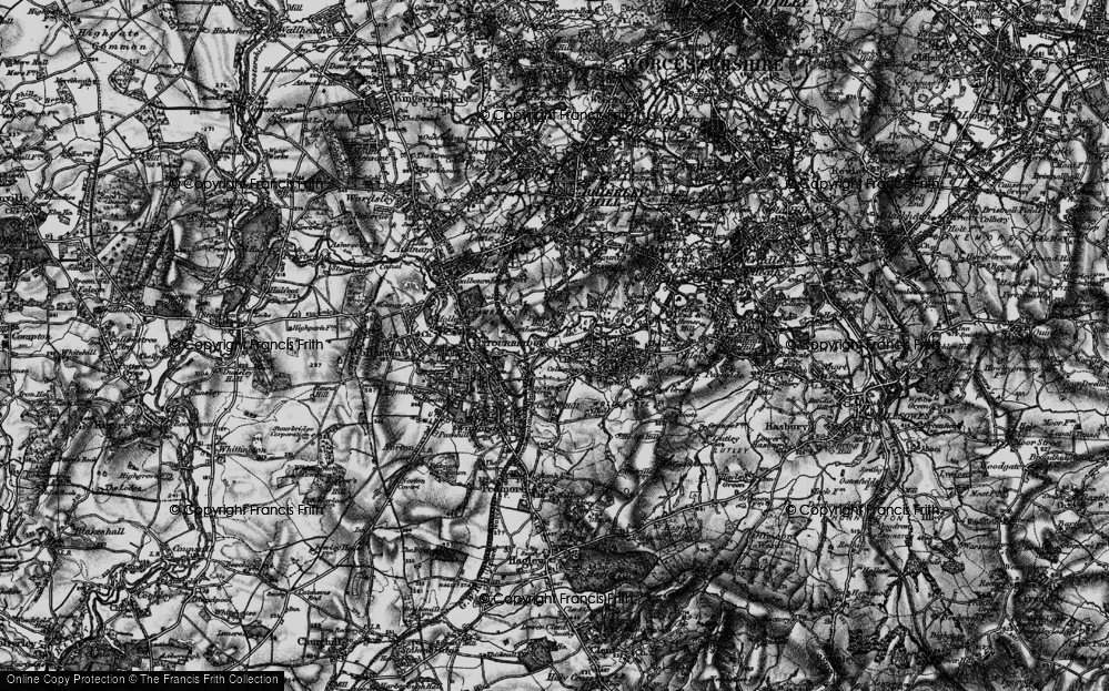 Old Map of Stambermill, 1899 in 1899