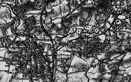 Old map of Stambermill in 1899