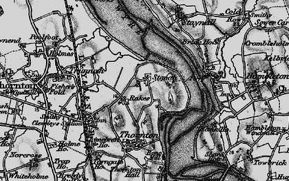 Old map of Stanah in 1896